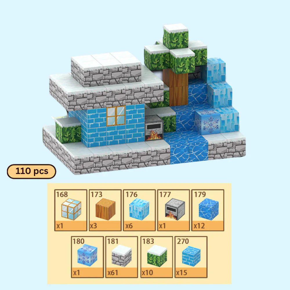 MineBlocks™ Ice House 110 pcs