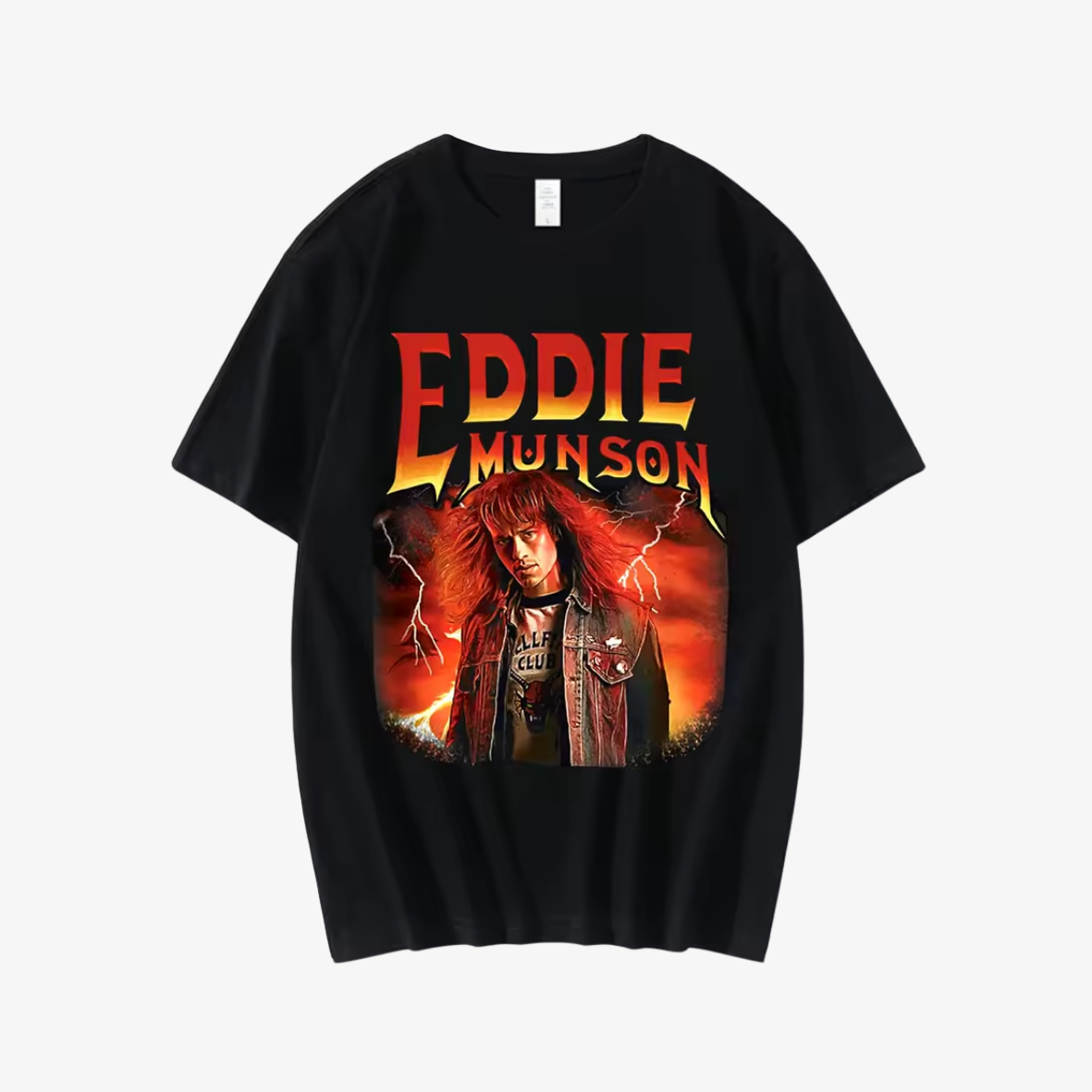 Eddie Classic Black Tee
