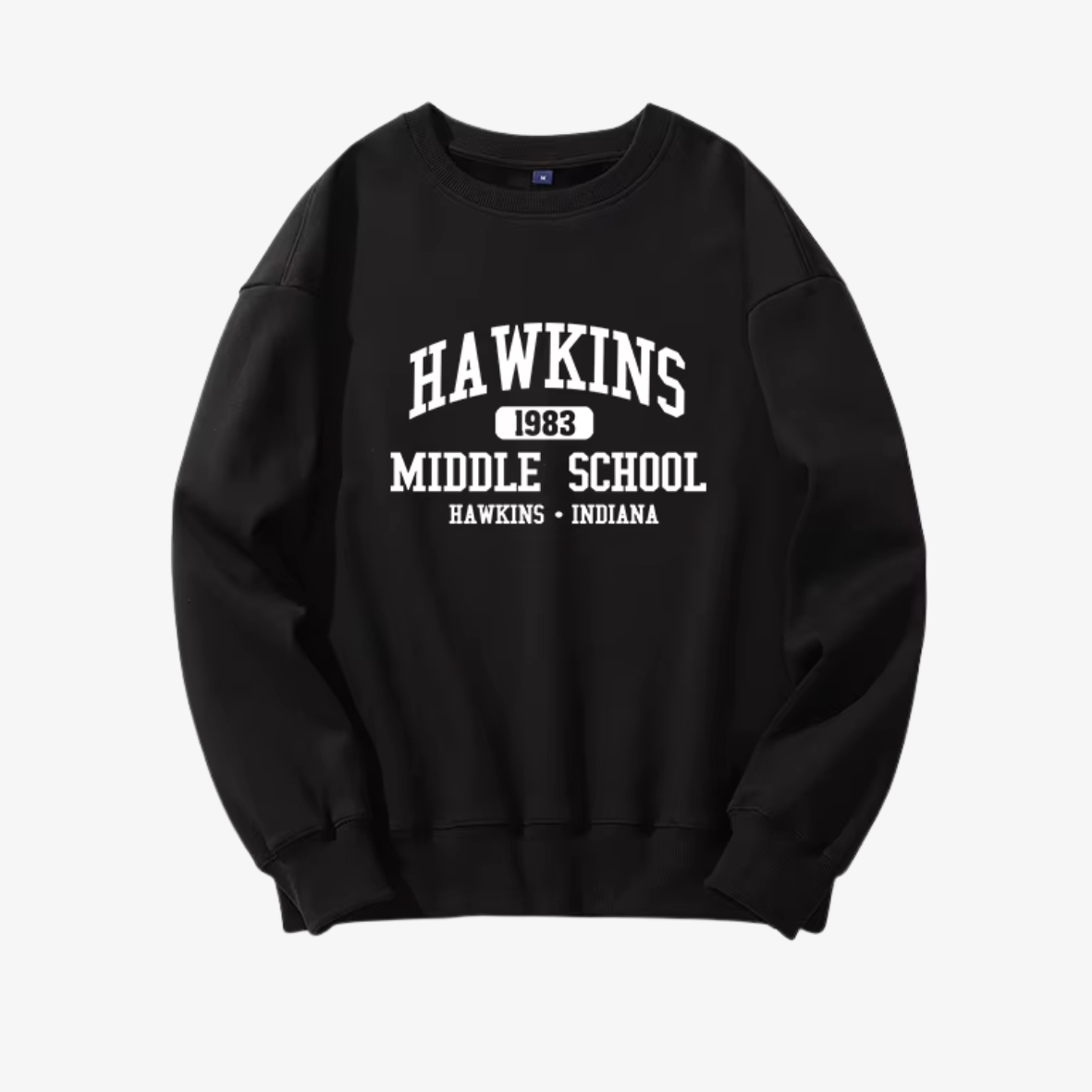 Hawkins Black Hoodie