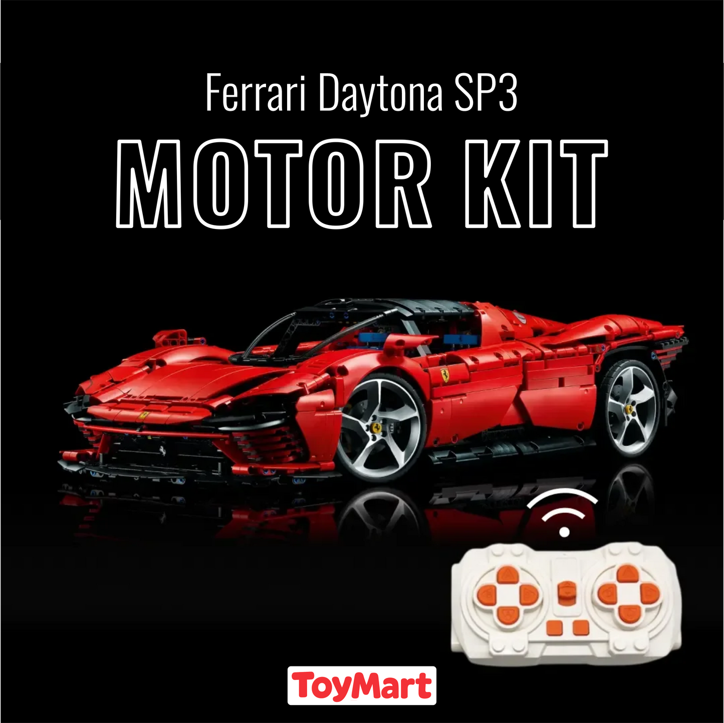 Ferrari Daytona SP3 RC Motor Kit