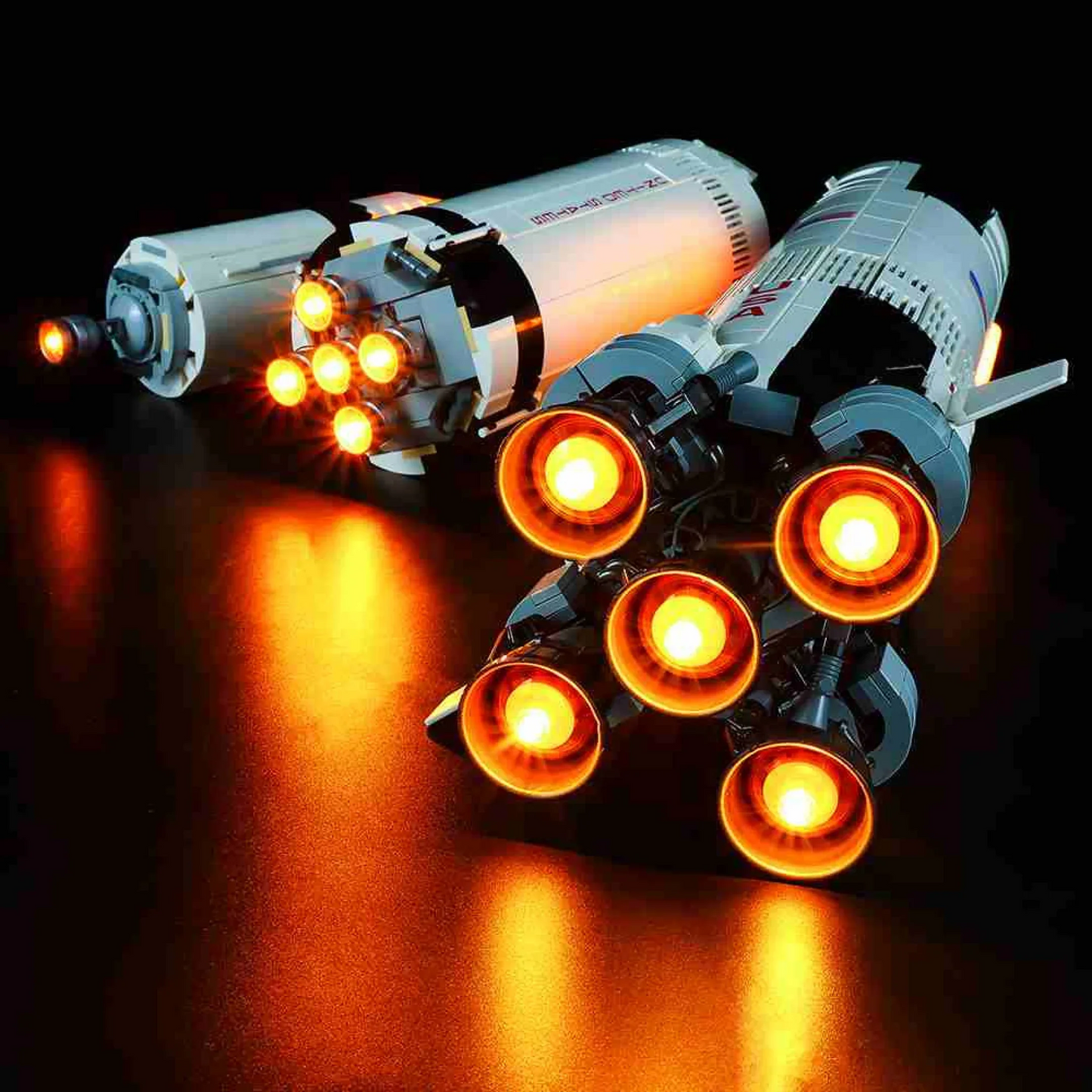 Saturn V Rocket LED Light Kit