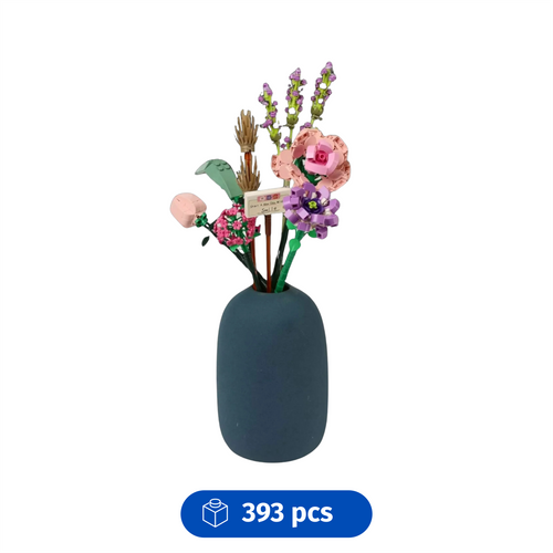 Roses & Hydrangeas Brick Bouquet