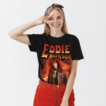 Eddie Classic Black Tee