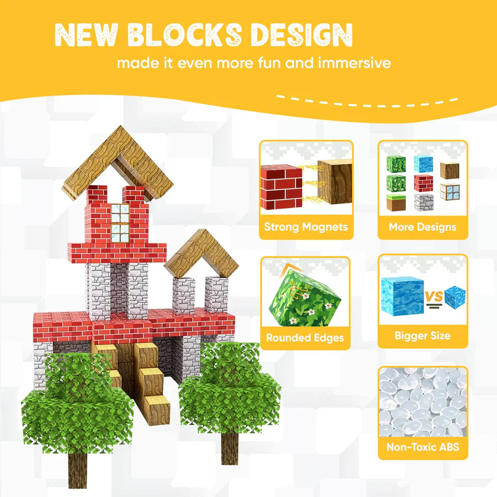 MineBlocks™ Magnetic Building Blocks