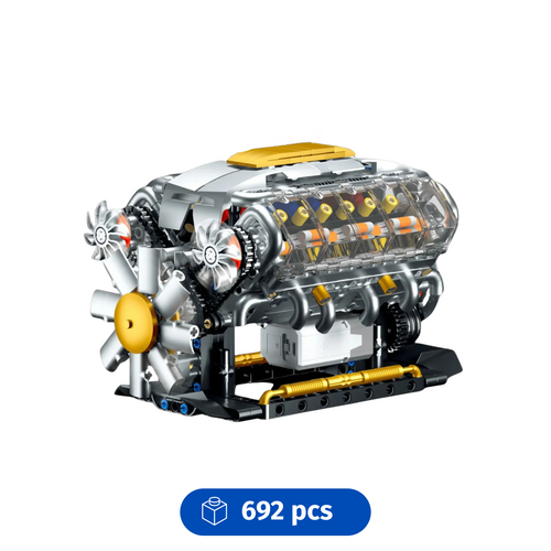V8 Engine Model