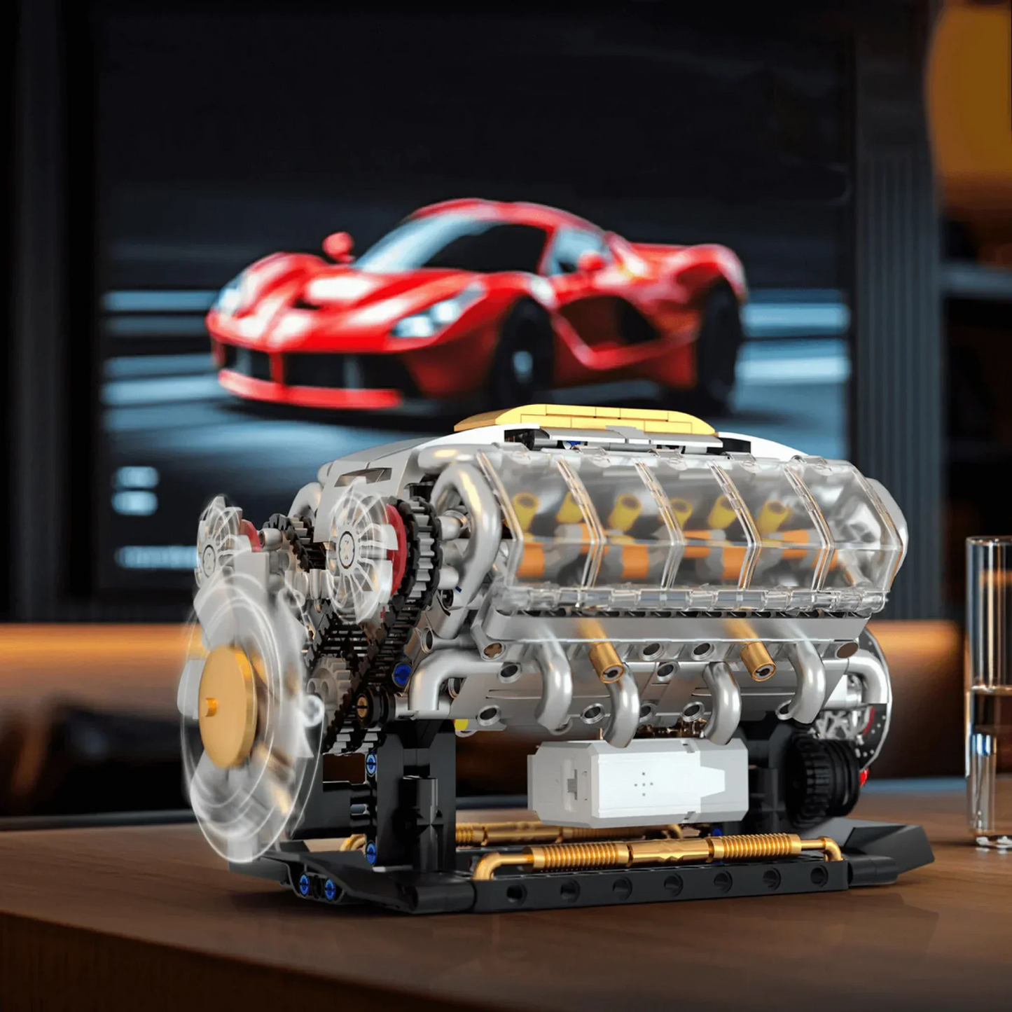 V8 Engine Model