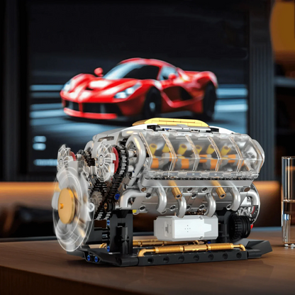 V8 Engine Model