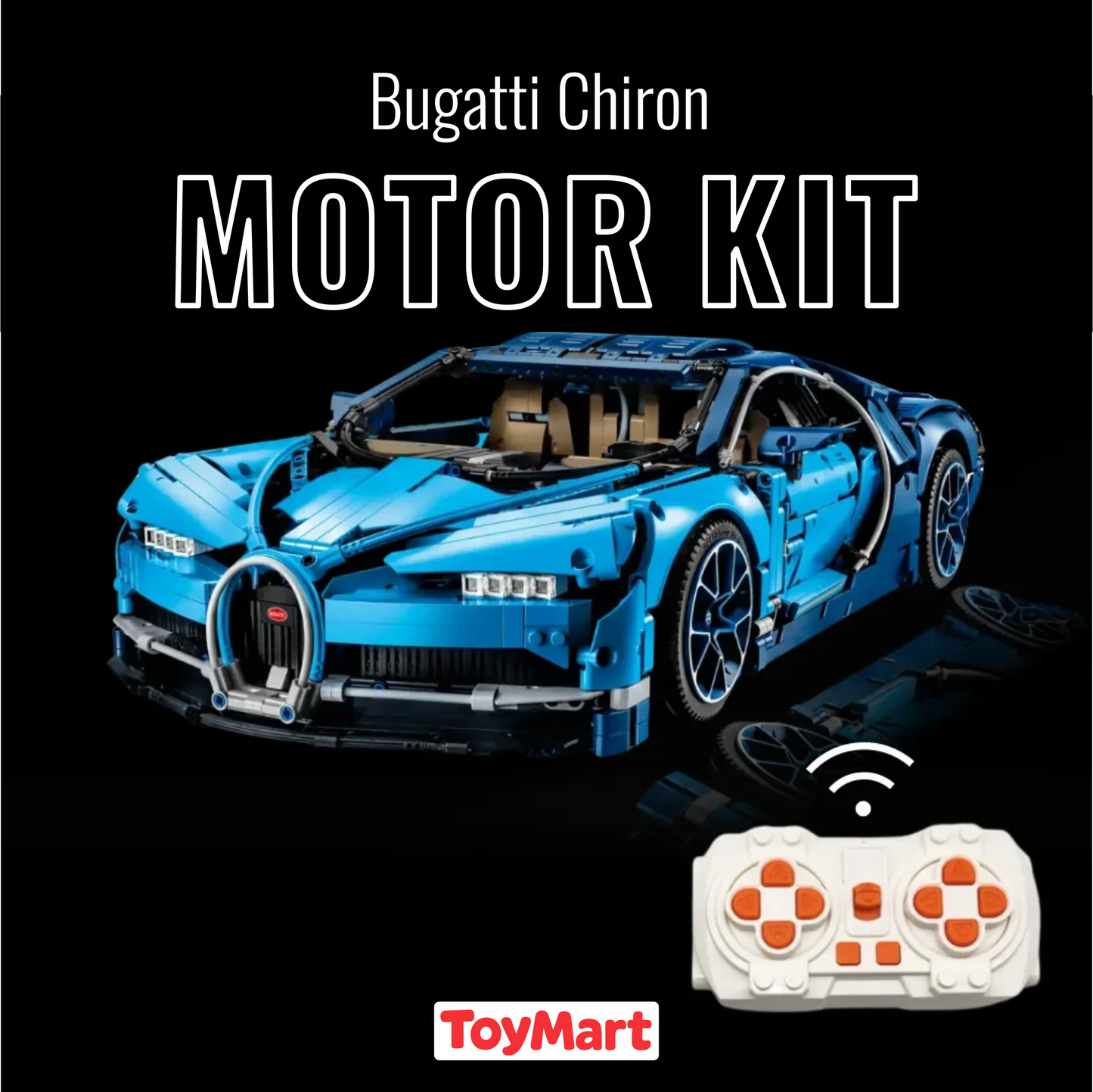 Bugatti Chiron RC Motor Kit
