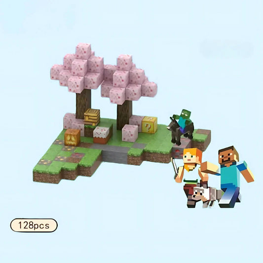 MineBlocks™ Sakura Tree 128 pcs