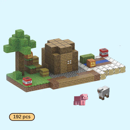 MineBlocks™ Village 192 pcs